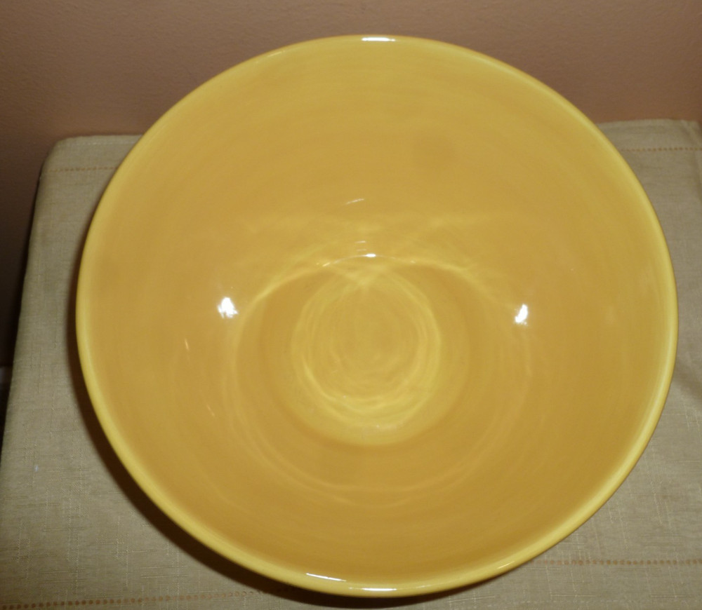 Pottery Barn Mixing Bowls Colorful Serve 4 Pc Nesting - EUC