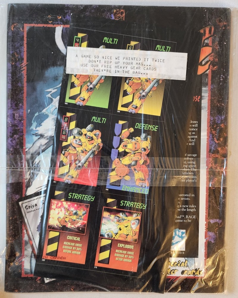 White Wolf Inphobia Issue 52 - Sealed