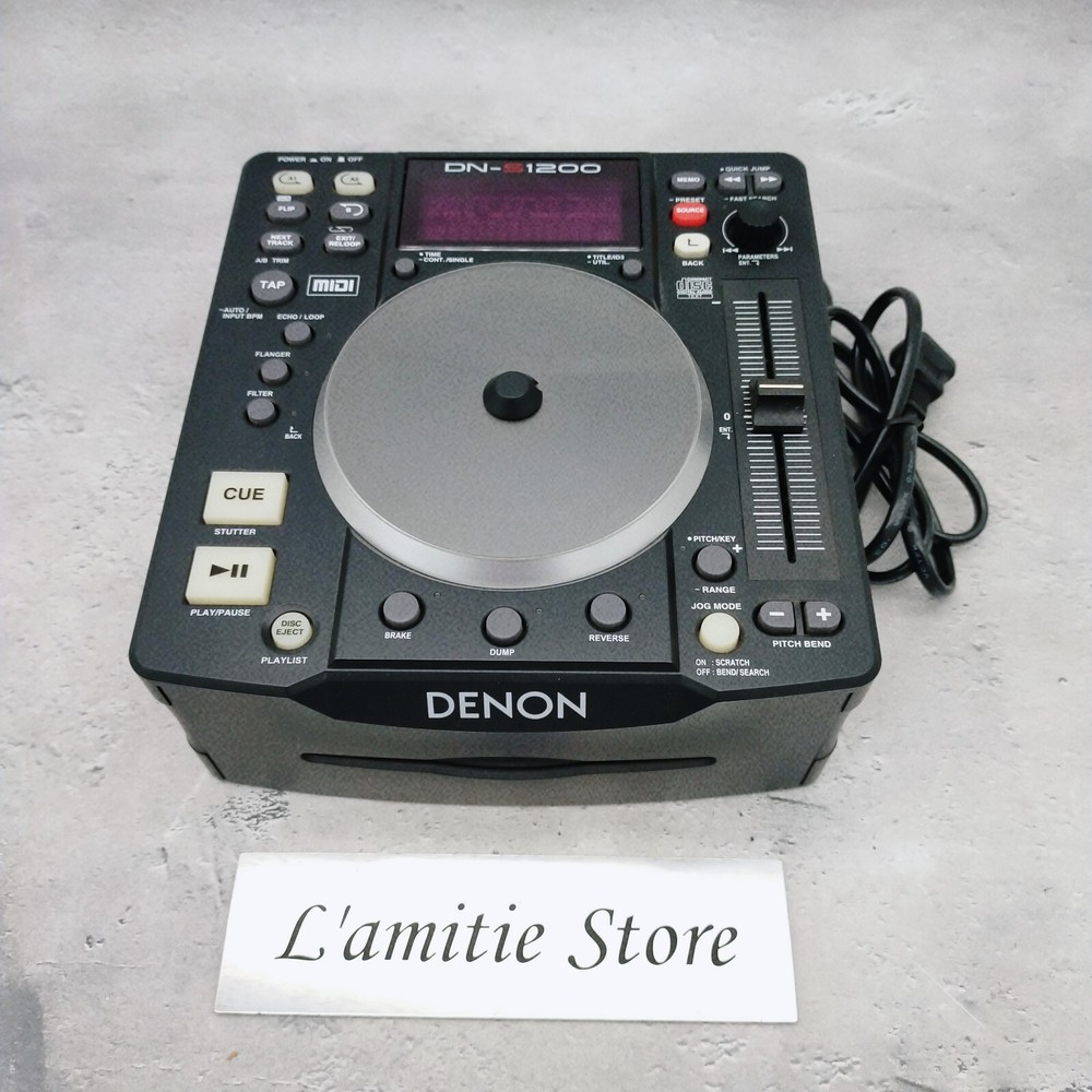 DENON DN-S1200 DJ Multi Player Digital Turntable Controller CD USB DNS1200 Japan