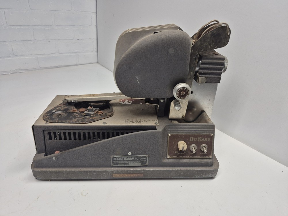 DuKane Micromatic Model 14A390E Classroom Projector/Turntable