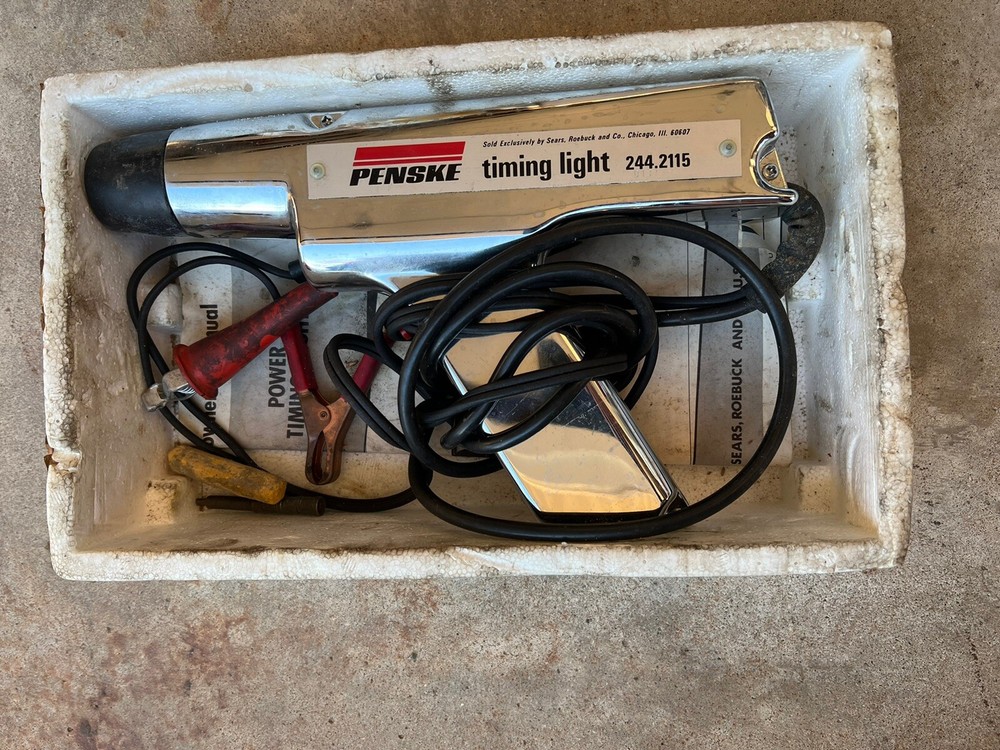 Penske Power Timing Light w/foam & Instructions