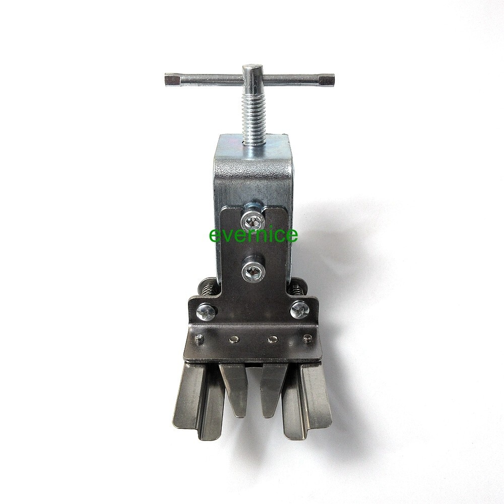 Double Head Zipper Attaching Device Tool With Mounting Clamp