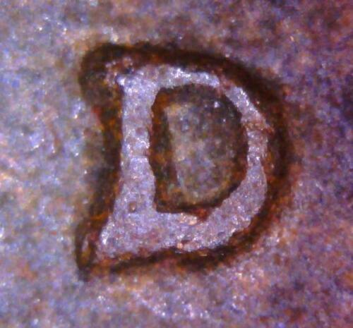 1959 D/D Die Chips/Cud Penny Error - 3027 - Ali
