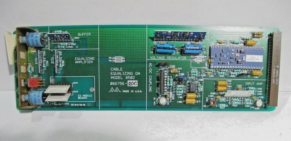 Grass Valley Equalizing DA Model 8502 CARD