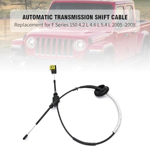 5L3Z-7E395-AA Automatic Transmission Shift Cable, Replacement for F Series 150