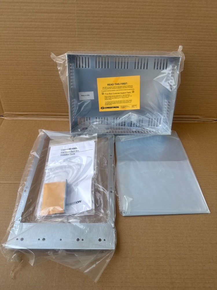 CRESTRON BB-4000L 6500428 WALL MOUNT BACK BOX