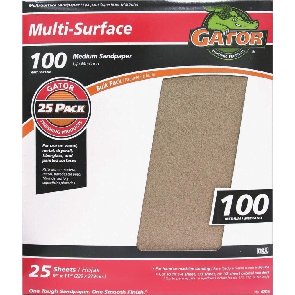 Gator 100C A/O Sandpaper