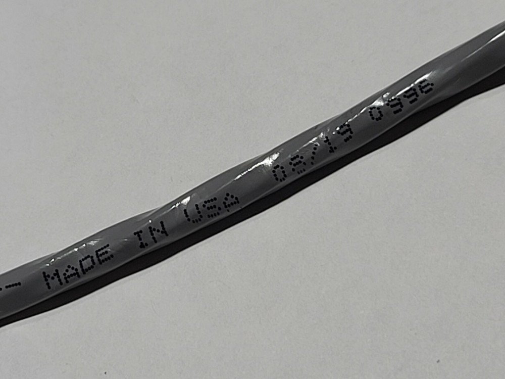 Carol E2036S 18/6C Shielded Security/Communications Cable Riser Gray /50ft