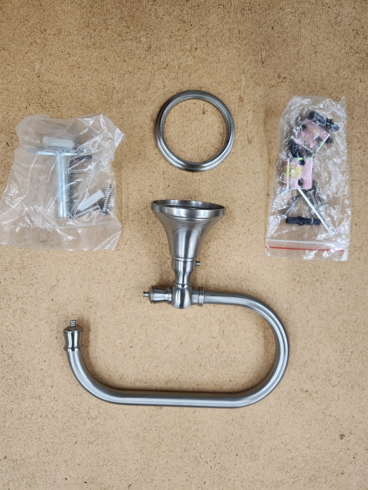 Huntington Brass Towel Hook Ring Nickel