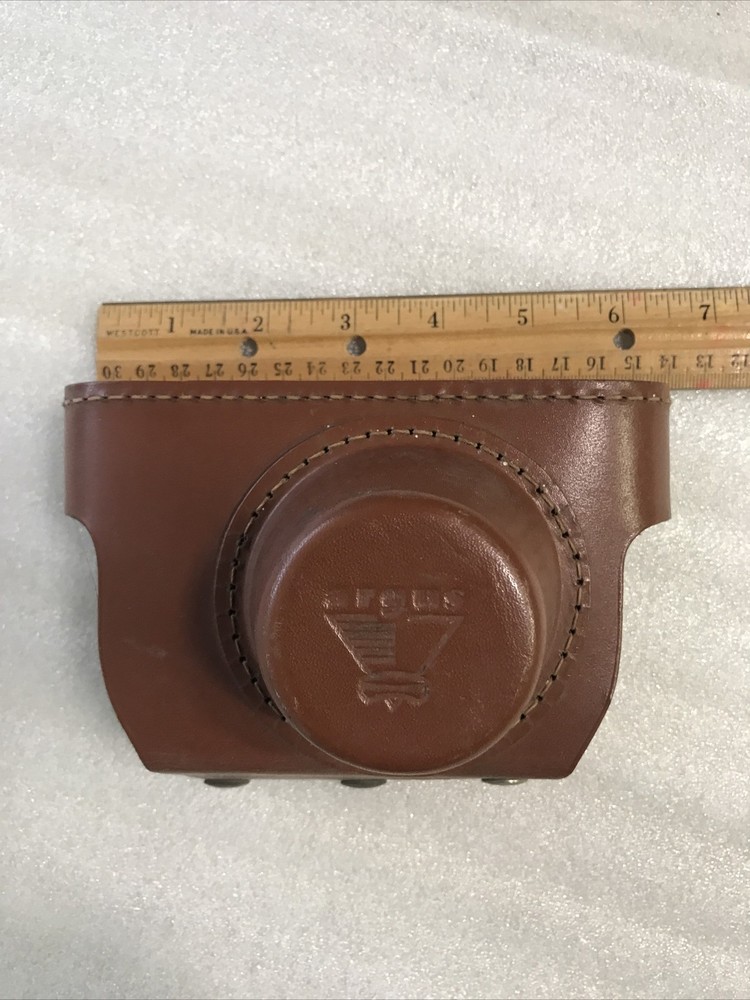 Argus Camera Leather Case Top Half Only