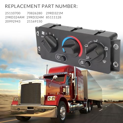 Front Climate Control Module Heater A/C Air Conditioning Panel Unit,