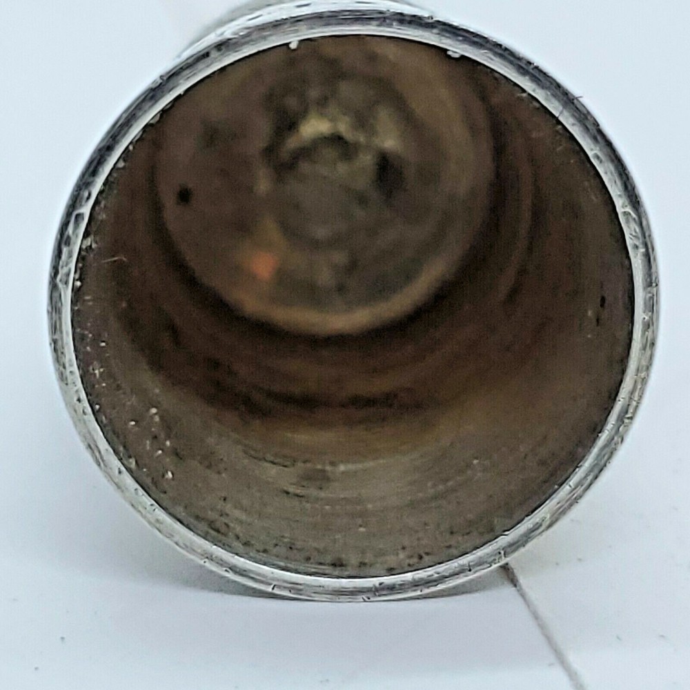 Sterling Silver Sewing Thimble, Size 10 unmarked MHM