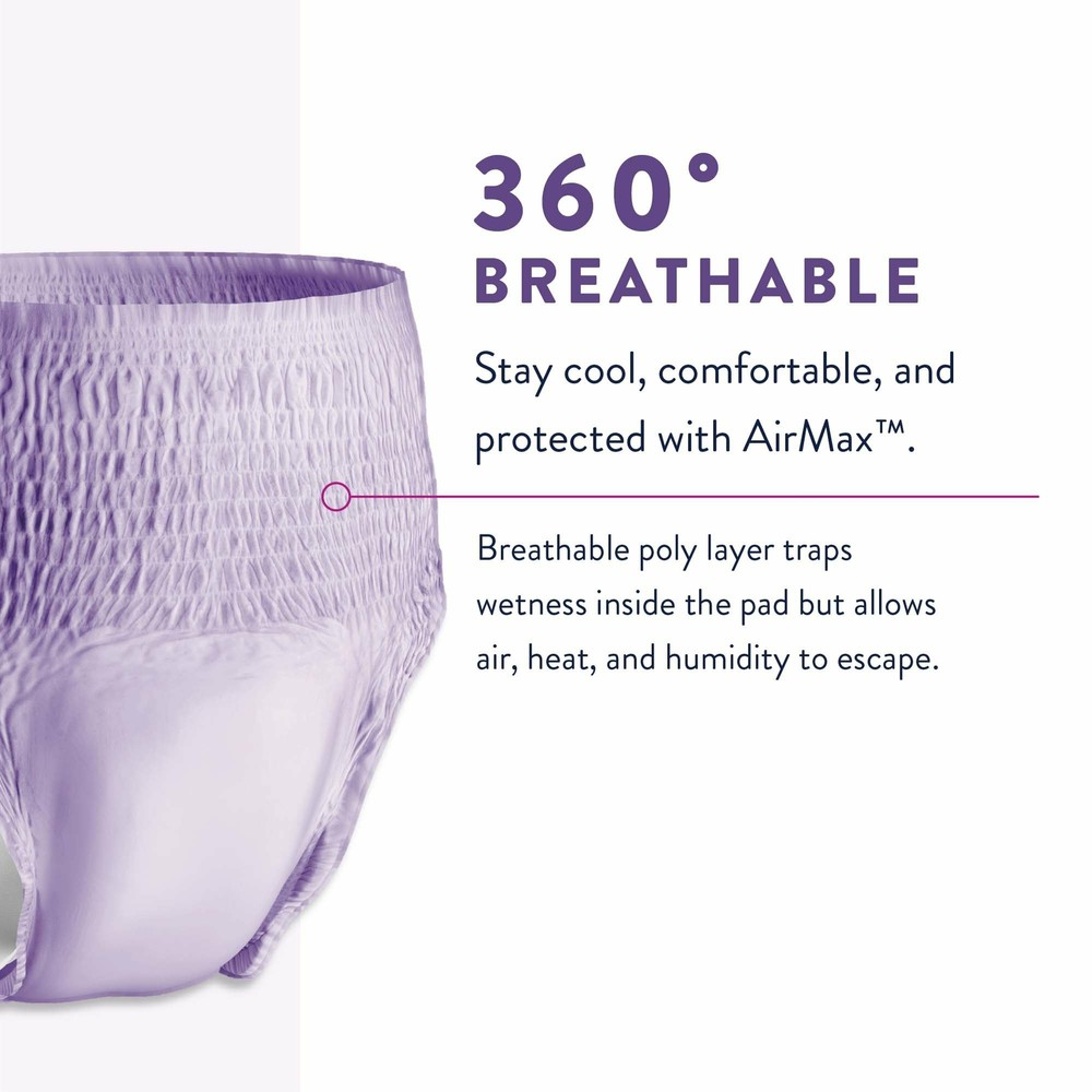 Prevail Disposable Underwear Female Medium Extra 80 Ct