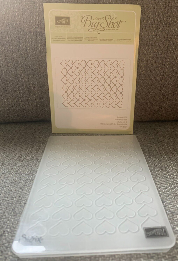 Stampin Up Embossing Folder ** HAPPY HEART **
