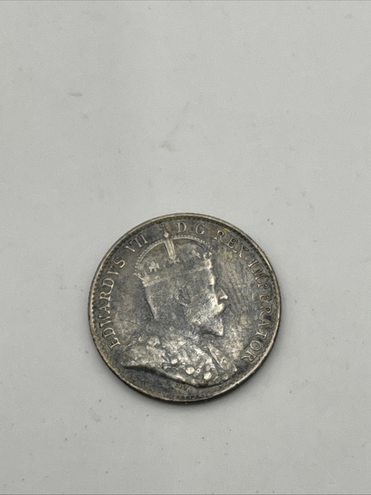 1906 Canada 5 Cents Silver