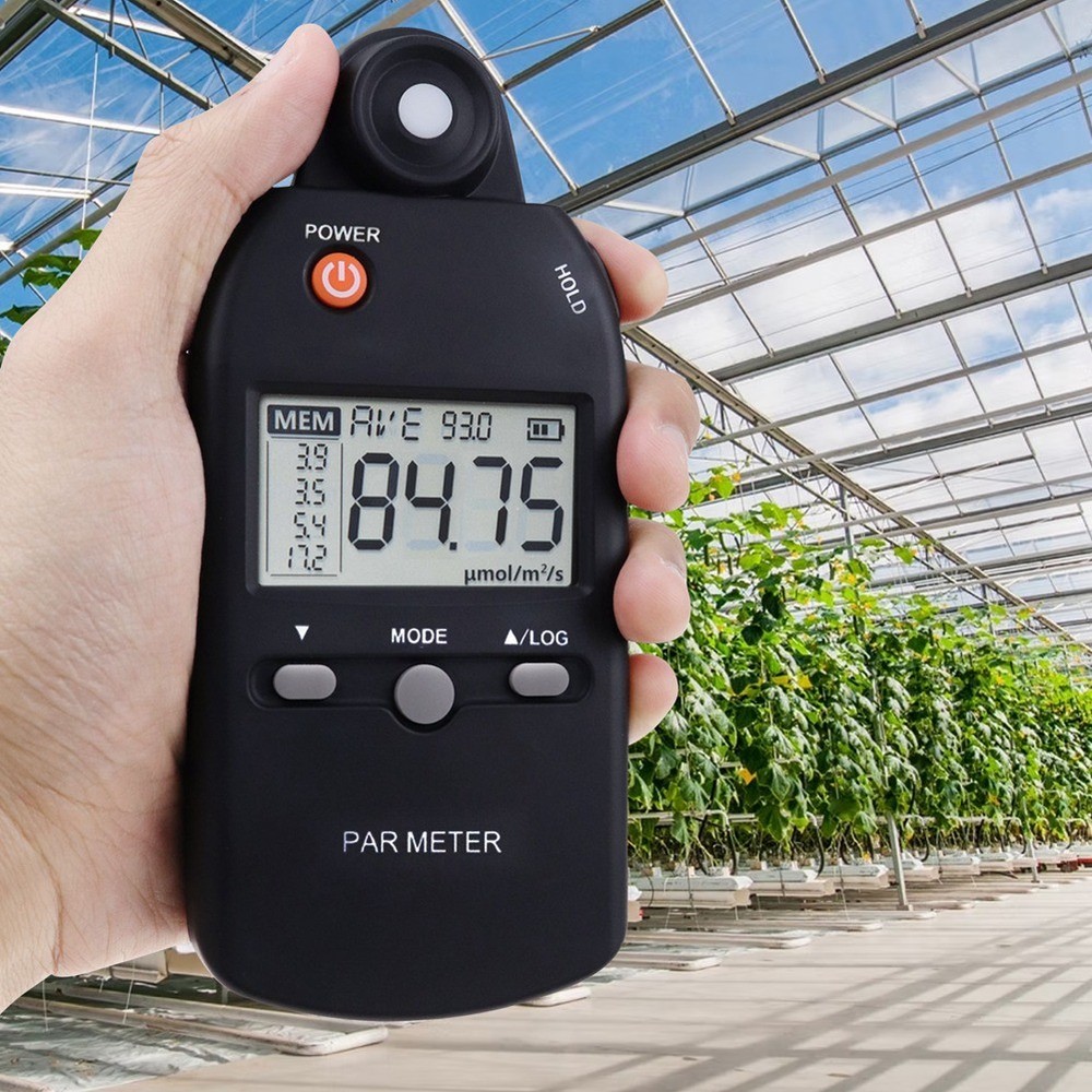 PAR Meter Illuminance Meter PPFD Quantum Sensor Full-Spectrum Record7751