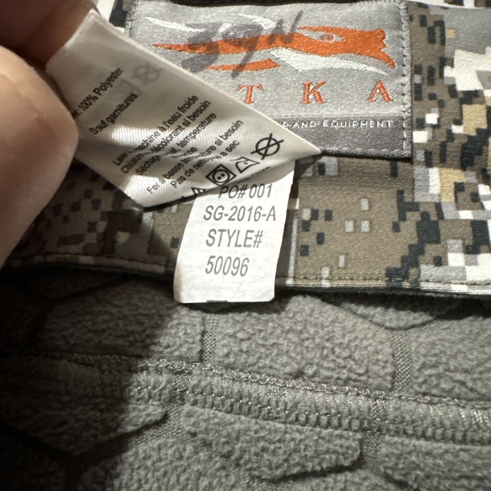 Sitka Fanatic Lite Jacket Elevated II Medium