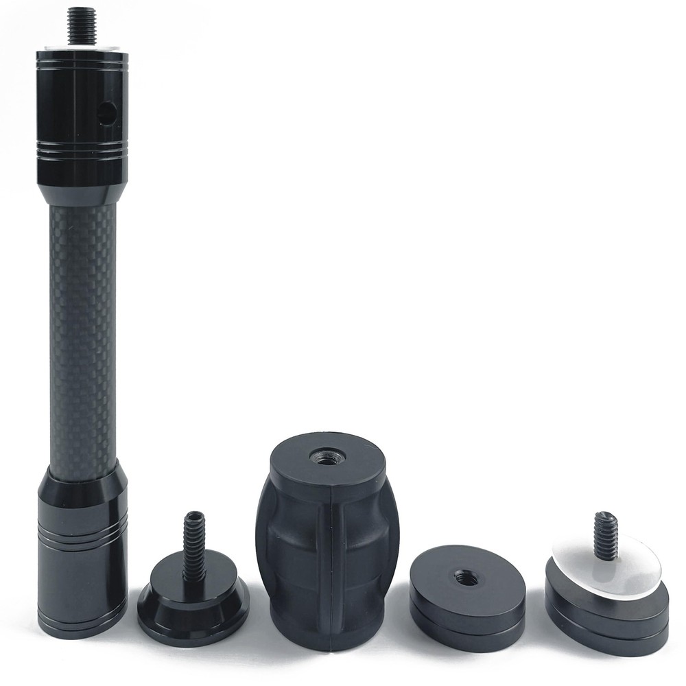 Archery Compound Bow Stabilizer Quick Disconnect Mounting Adapter Adjustable V