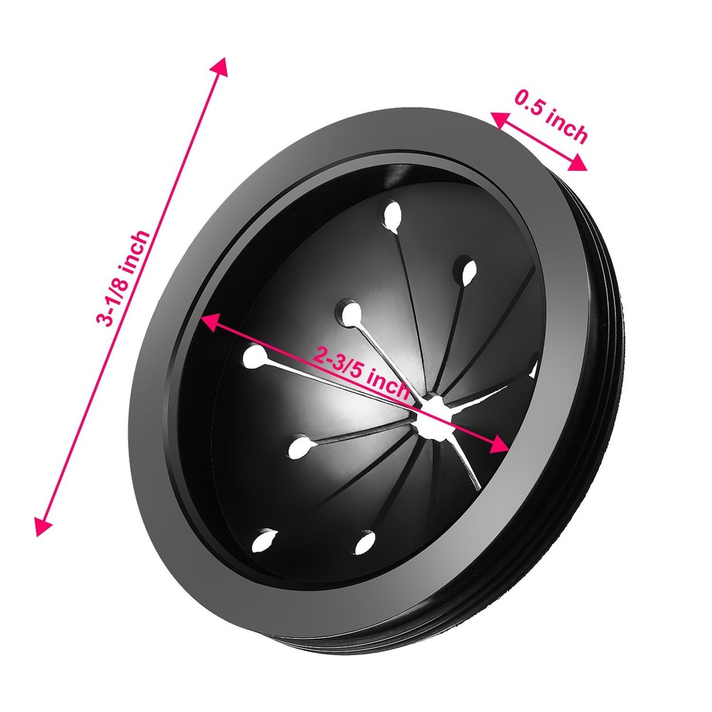3-Pcs Maxdot Garbage Disposal Splash Guards 3-1/8"
