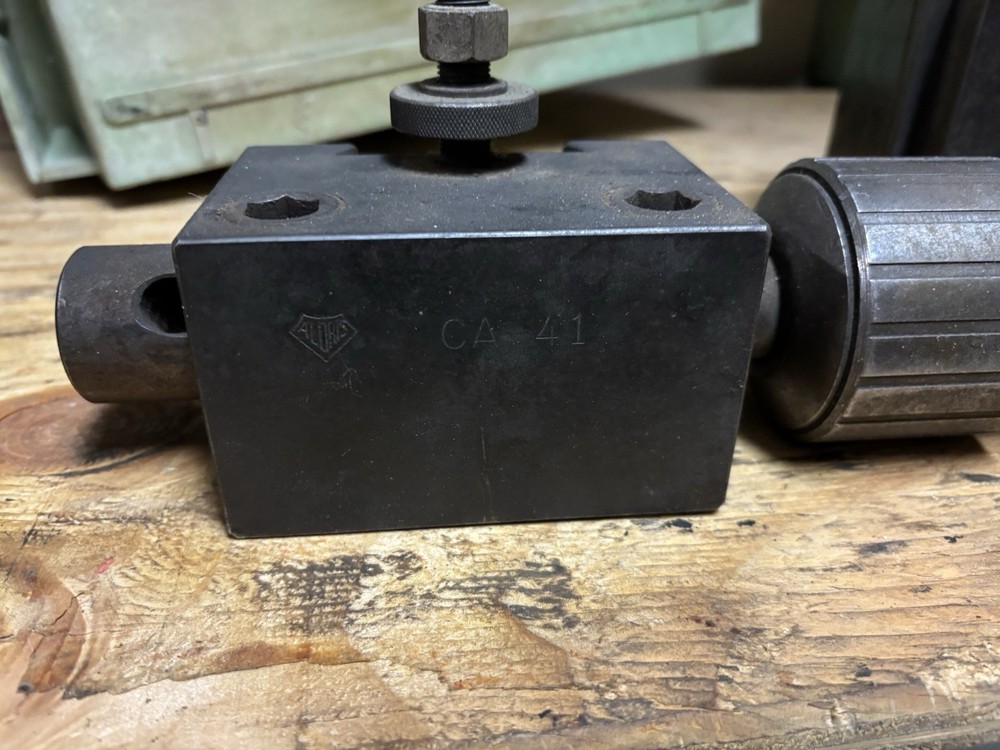 Aloris CA Quick Change Lathe Tool Post 7 pc Holder Set