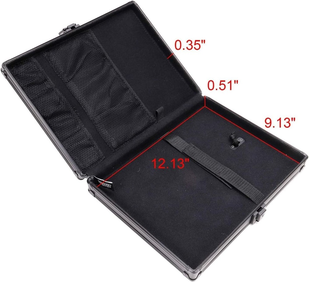 Letter-Sized Locking Storage Clipboard for iPad and Documents - Secure & Stylish