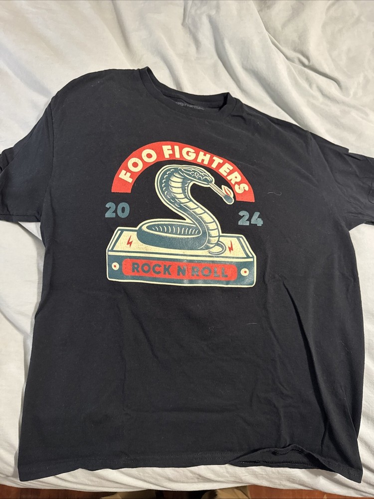 Foo Fighters 2024 Tour Tee shirt L