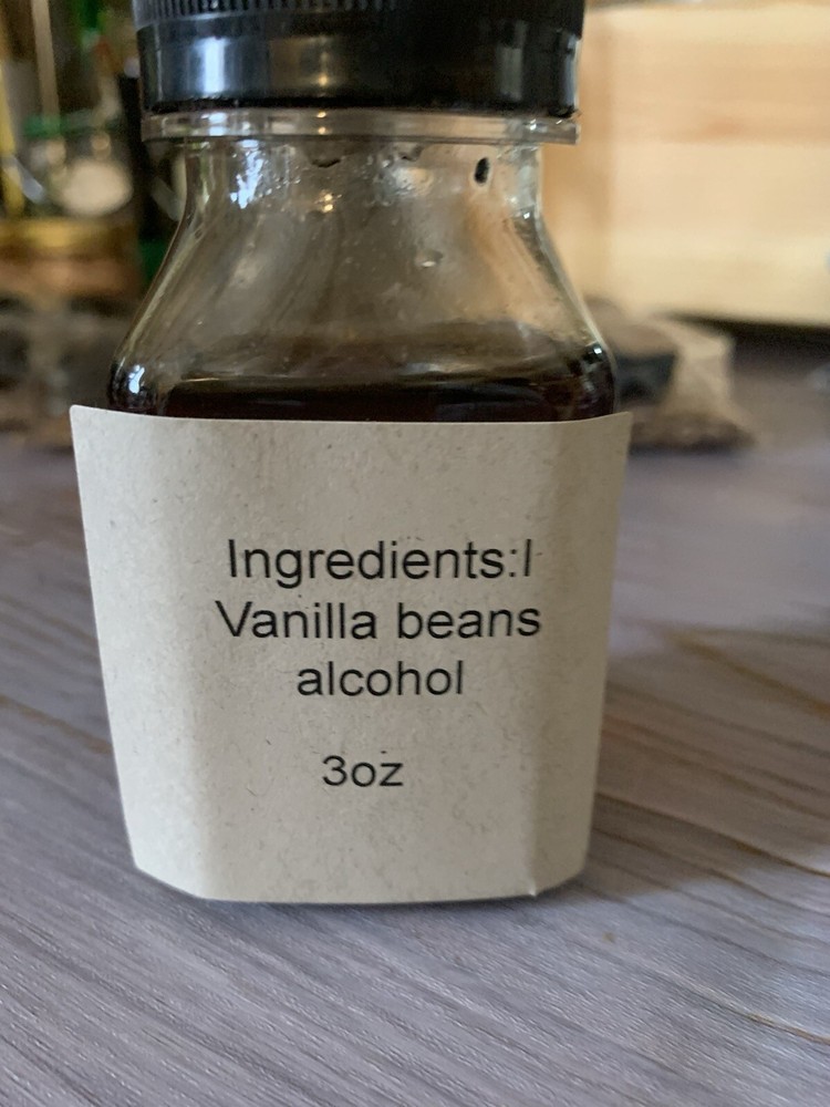 Pure vanilla extract, age 2+ years