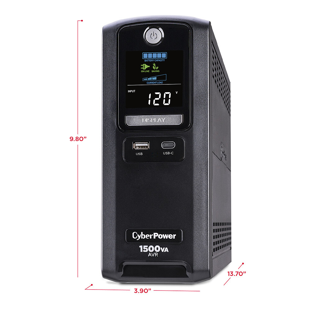 CyberPower 1500V Battery Backup System - Black
