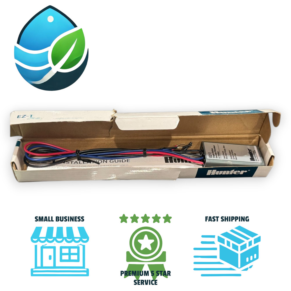 Hunter EZ-1 1-Station Decoder for ICC2 HCC HPC Pro-C EZ 2-Wire System Irrigation