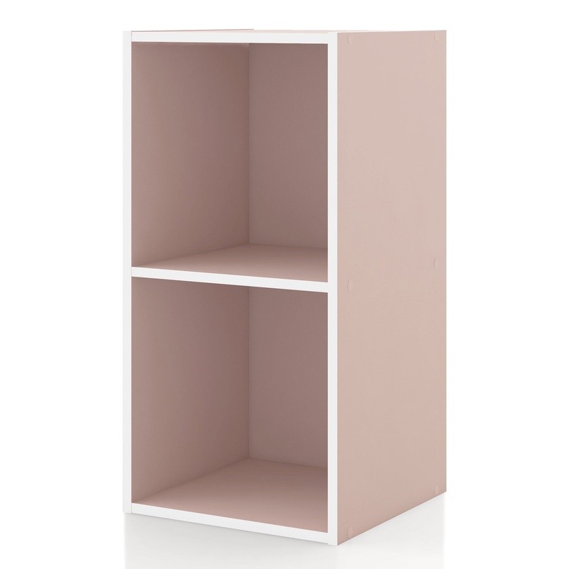 Stackable Cube Storage Shelves Modern Bookcase Organizer Office Kids Room New