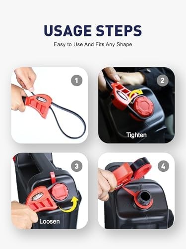 2 Pack Adjustable Rubber Strap Wrench