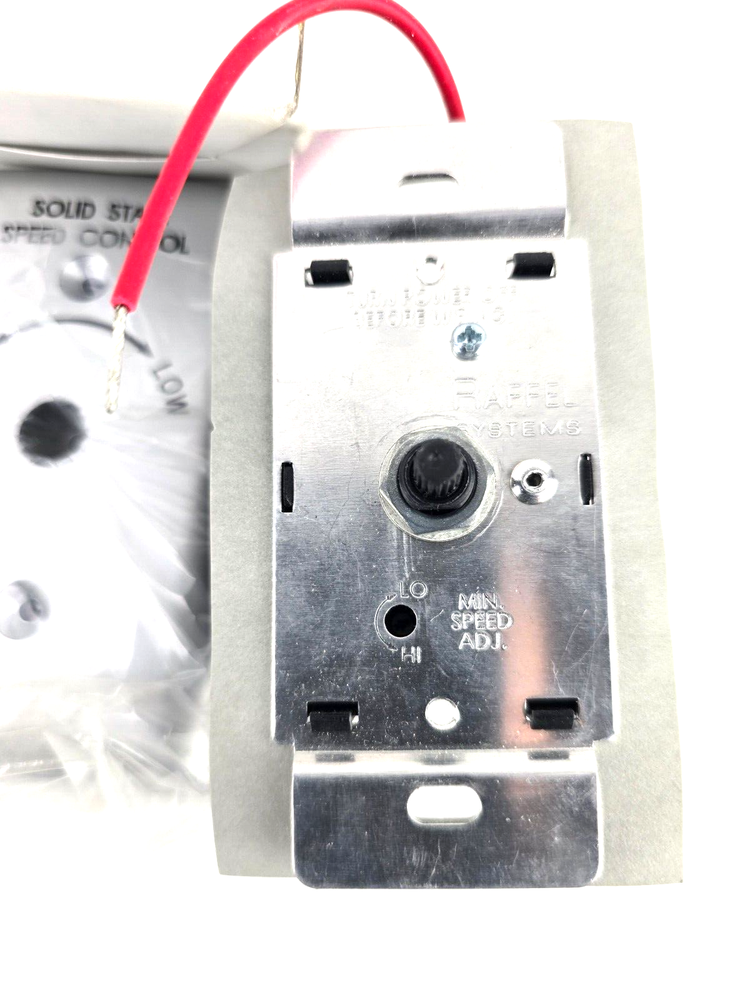 Raffel Systems 5WSSC 120V 6A Solid State Fan Speed Controller