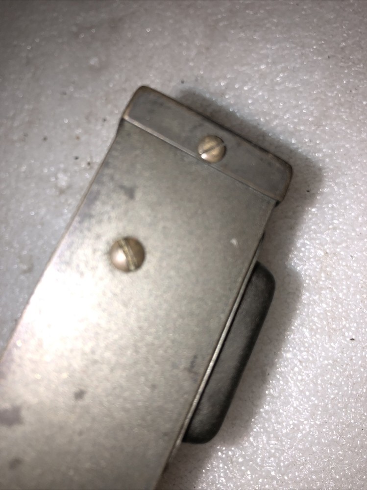USED VINTAGE BRASS SIGHT LINE LEVEL