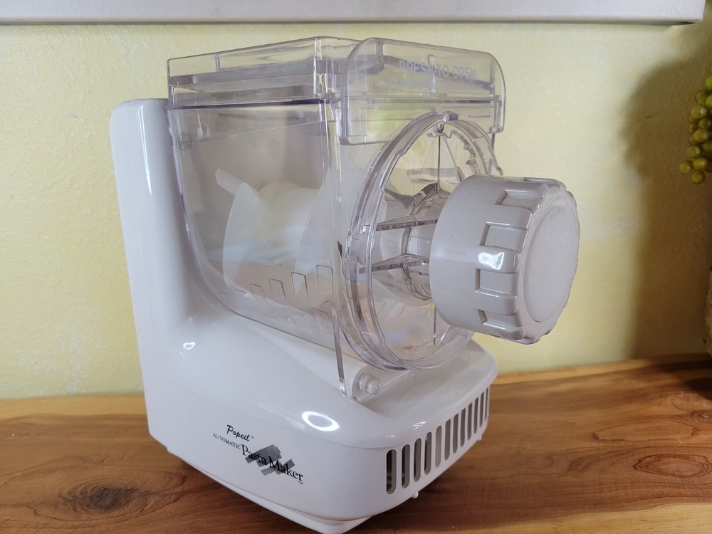 Popeil Automatic Pasta Maker P400 W/Spaghetti Attachment Die Tested