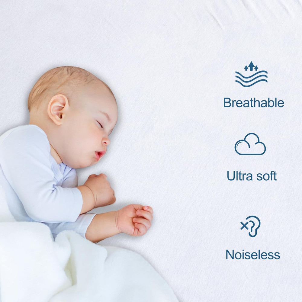 Full Size Waterproof Mattress Protector Cover Pad Deep Pocket up to 14''