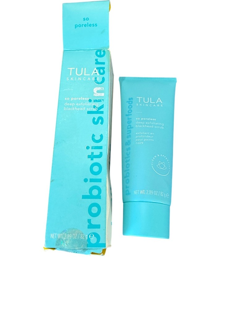 TULA So Poreless Deep Exfoliating Blackhead Scrub 2.89 oz 82 g Sealed
