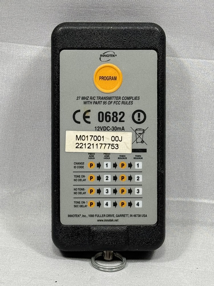 Innotek M017001 Dog Trainer Transmitter Remote Control OEM Replacement Only