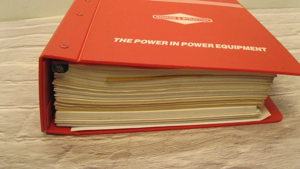 Briggs & Stratton Service and Parts Manual