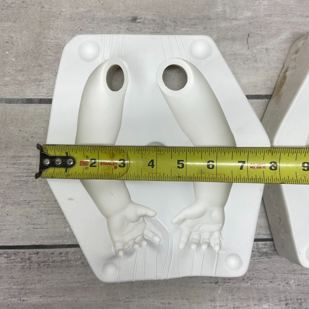 Bell Mold Ceramic Casting Mold Doll Arms #2626