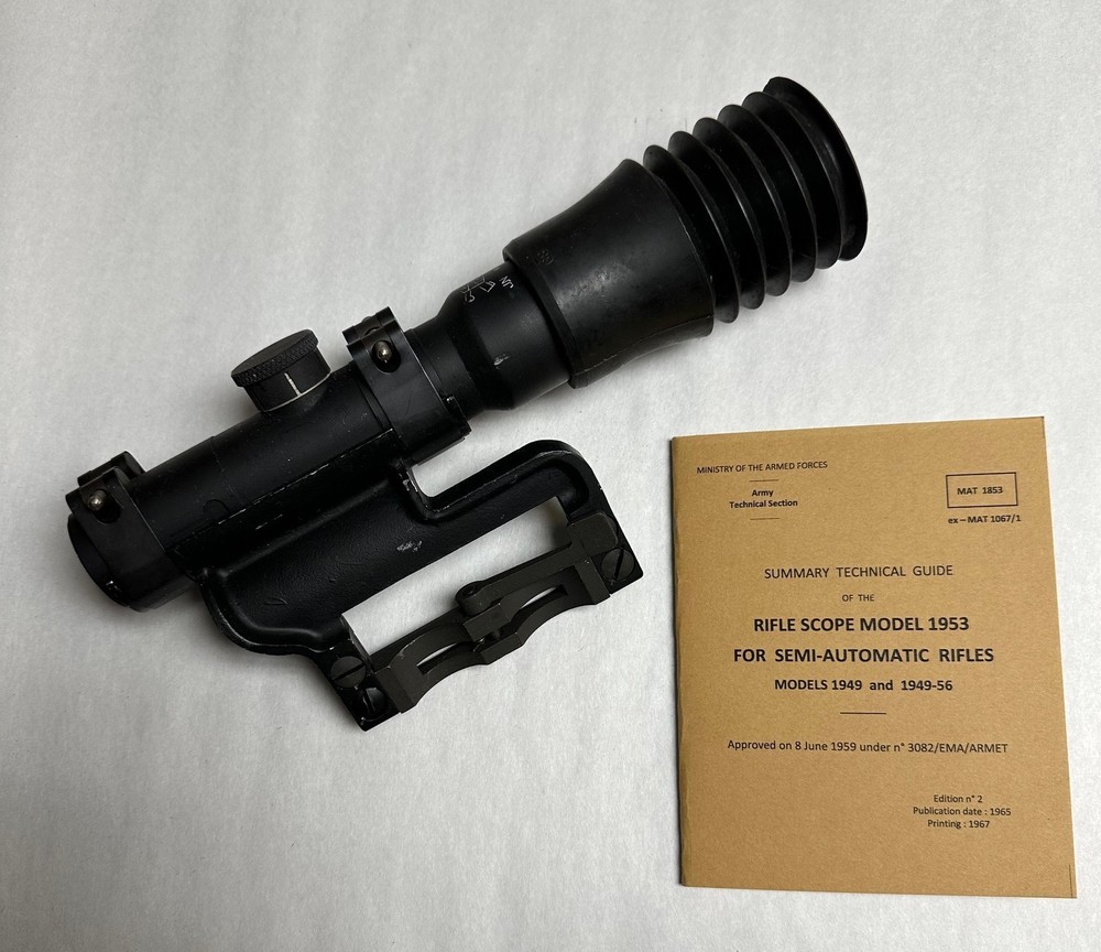 FRENCH "APX" SCOPE SERIAL NUMBER 27791