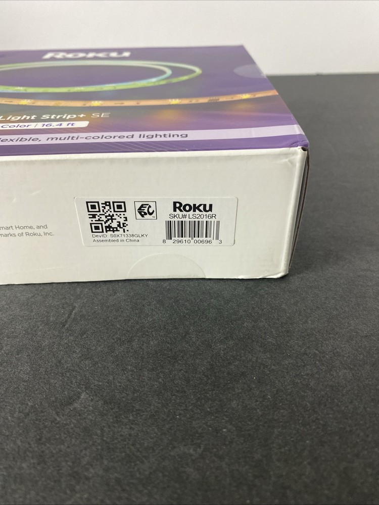 Roku Smart Light Strip+ SE Smart Plug & Lighting Multi Color 16 Ft