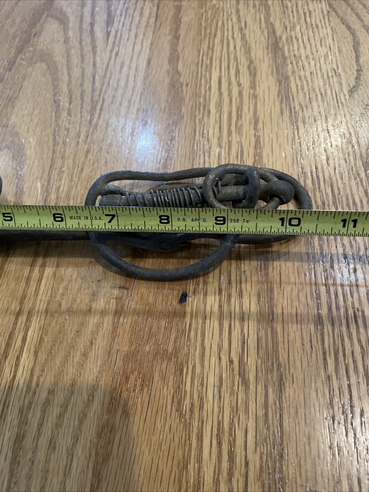 ANTIQUE IRON SPRING HARNESS HORSE BIT RARE