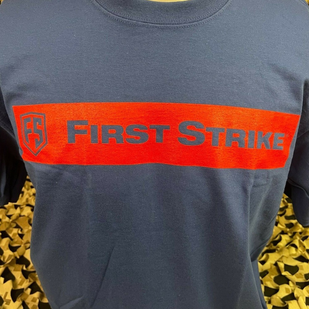 NEW First Strike T-Shirt - Deep Marine - Large