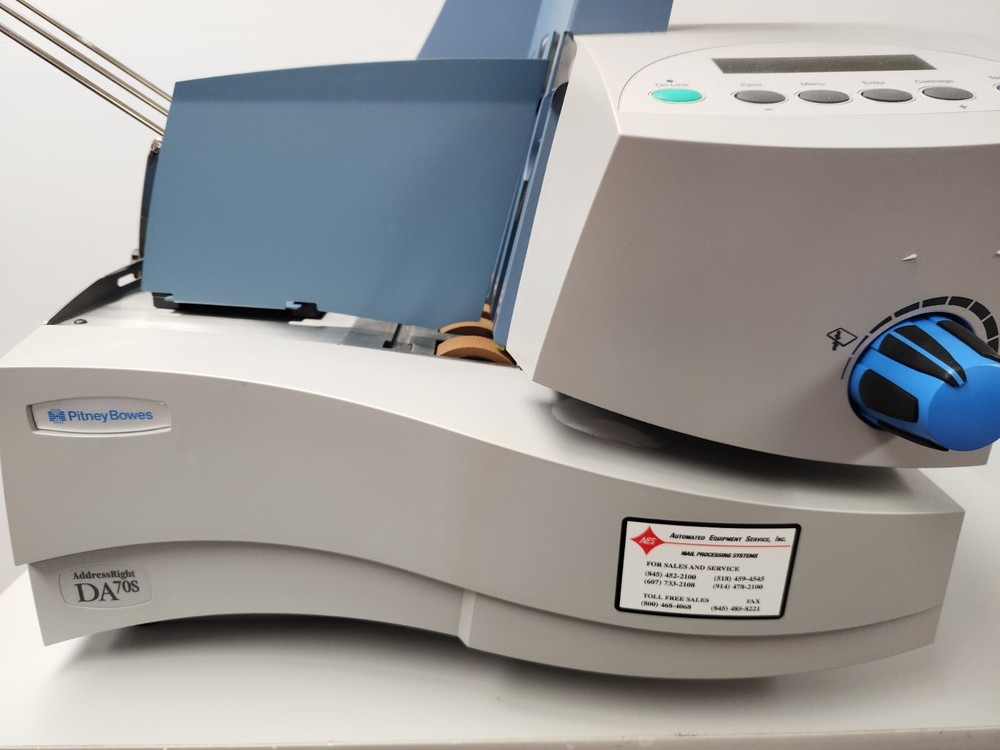 Pitney Bowes DA70S Address Printer (Secap SA3300) very low clicks (see video)