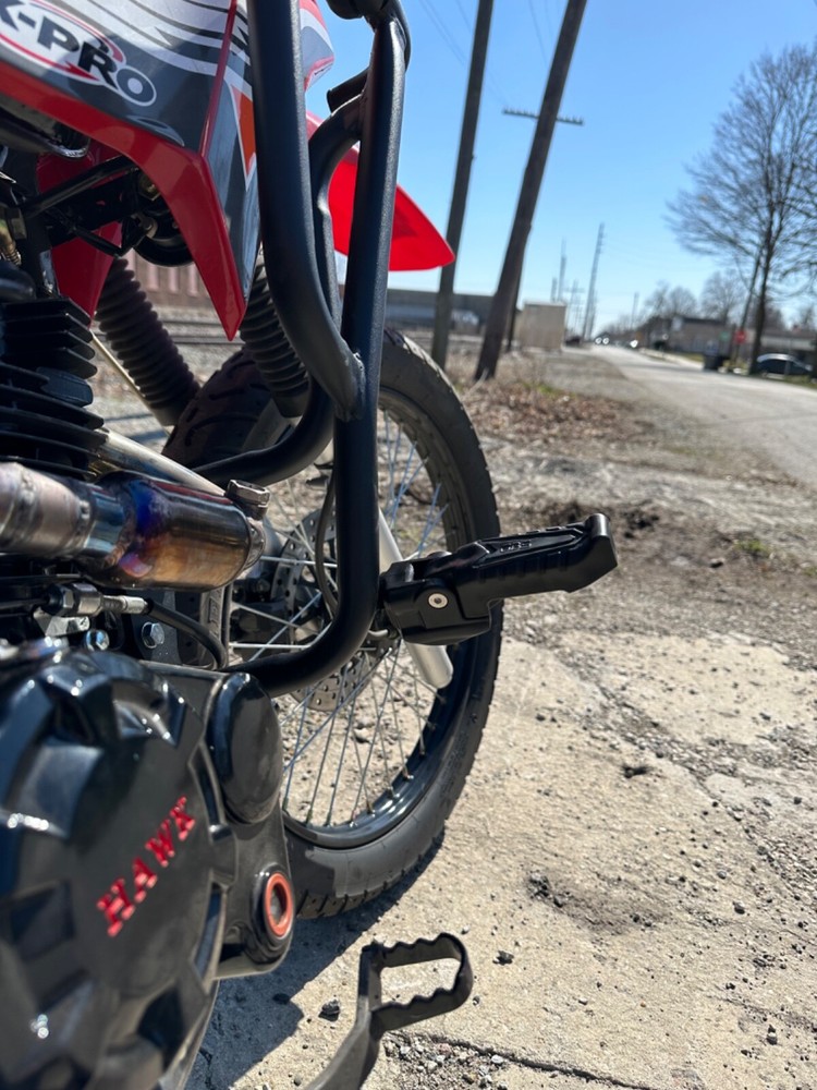 Hawk 250 highway bars/crash bars