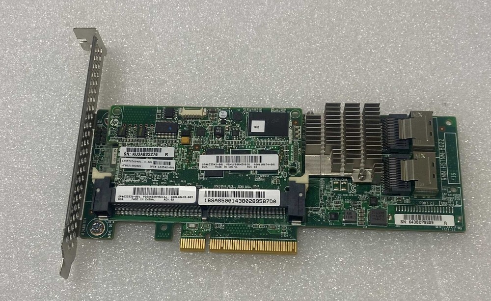633538-001 HP Smart Array P420/0 Storage Controller W/ 633542-001 Flash Memory