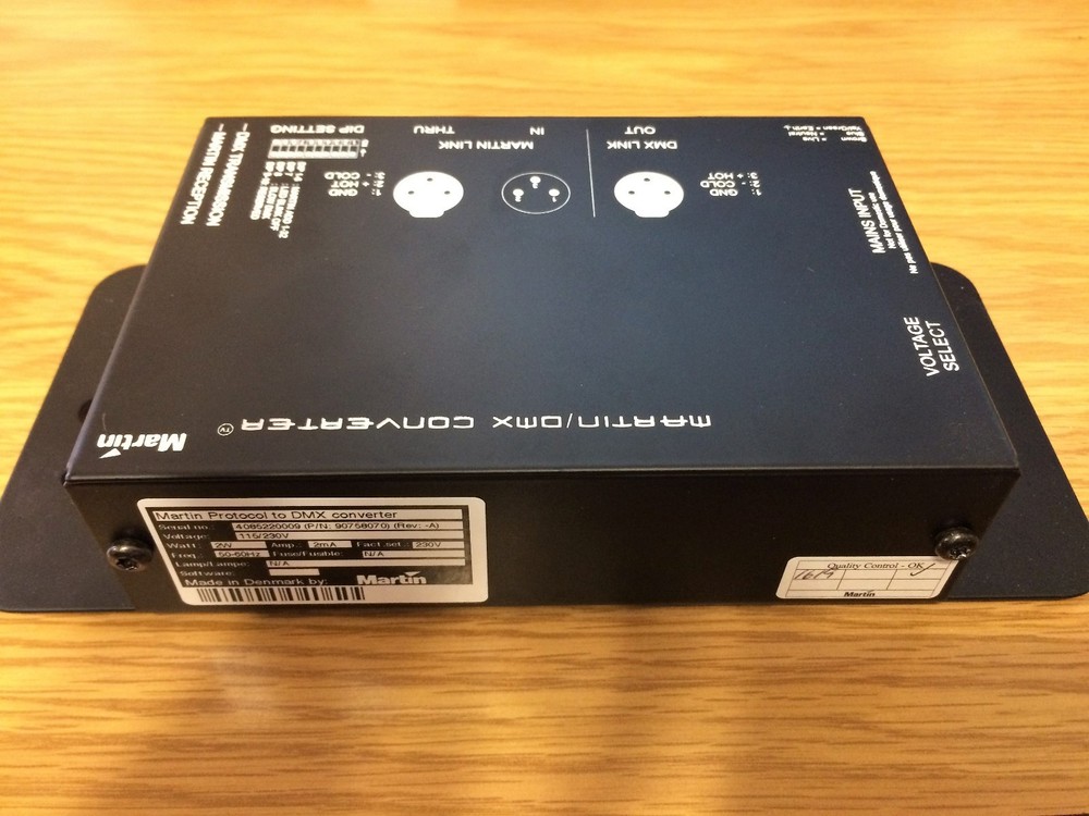 NEW Martin Protocol to DMX Converter