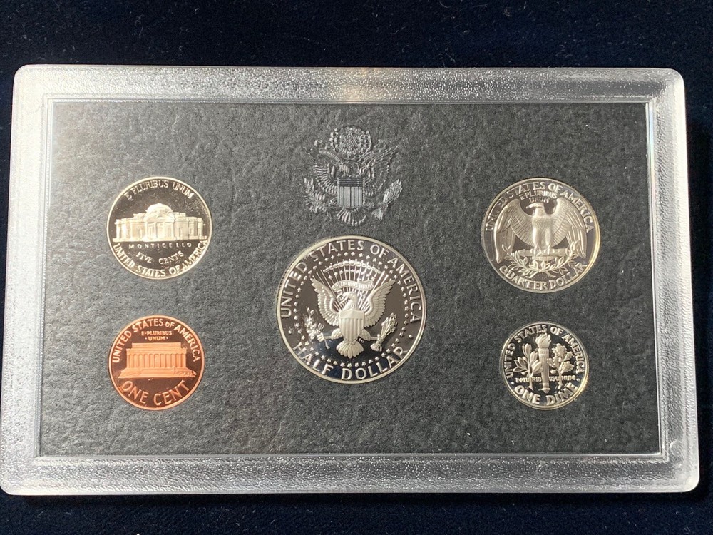 1998 US Mint Silver Proof Set 5 Piece Silver Set OGP