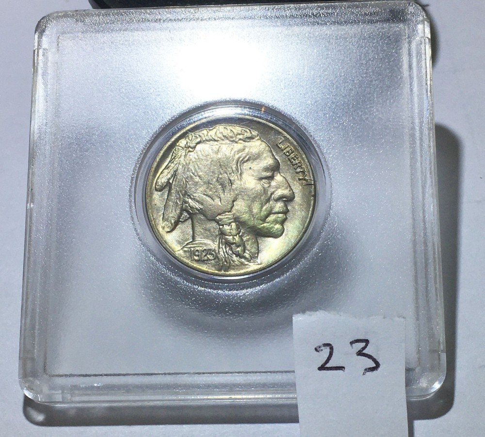 CLEAN 1923 BUFFALO NICKEL hi grade uncirculated