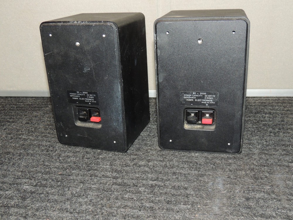 Vintage Hawk Speakers